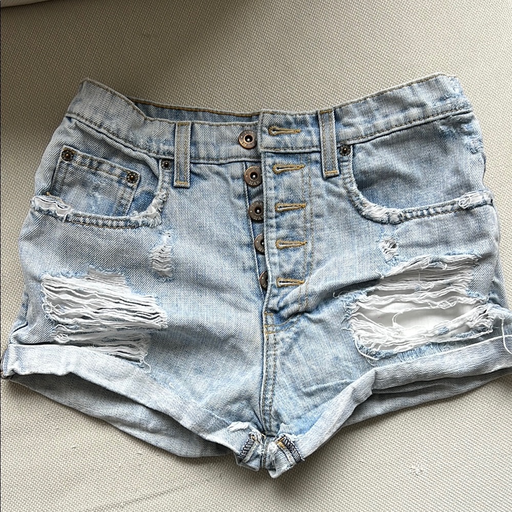 Carmar Denim Distressed Women Shorts